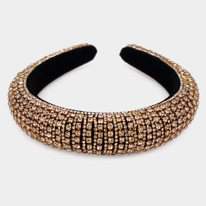 Image of “Adjust Your Crown” Colored Diamond Headband