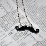 Image of Tiny Mustache Necklace