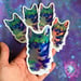 Image of Coloryote - Metallic Holo Coyote Sticker