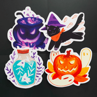 Image 1 of Spooky Sticker Set