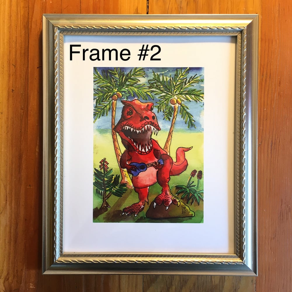 Image of "Apex Strummer" Framed 6x8 Print