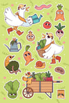 Little Farmer Puffy Stickers