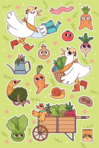 Image 2 of Little Farmer Puffy Stickers