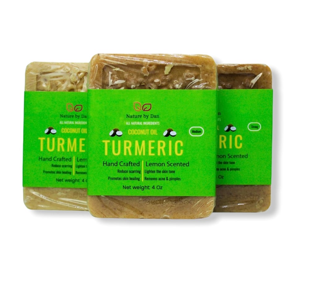 Image of Natural Turmeric Soap 