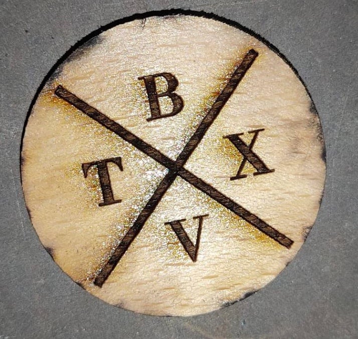 Image of ⚔️ NTX wooden coin ⚔️ 