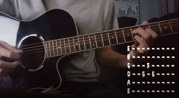 Image of Guitar Tutorial Video & Tab