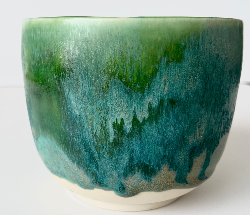 Image of Peridot Turquoise Planter