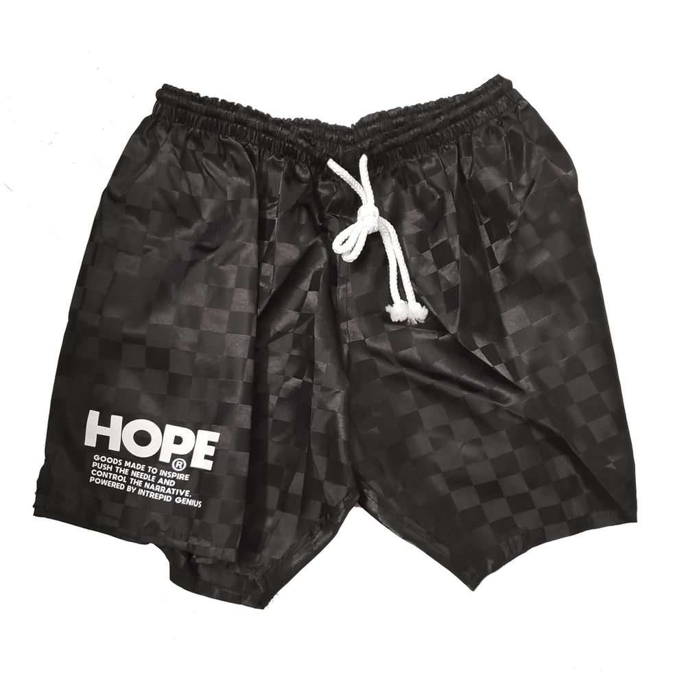 Image of Checkerd Hope Board/trainer short