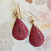 Incised Indian Teardrops (Last Pair)