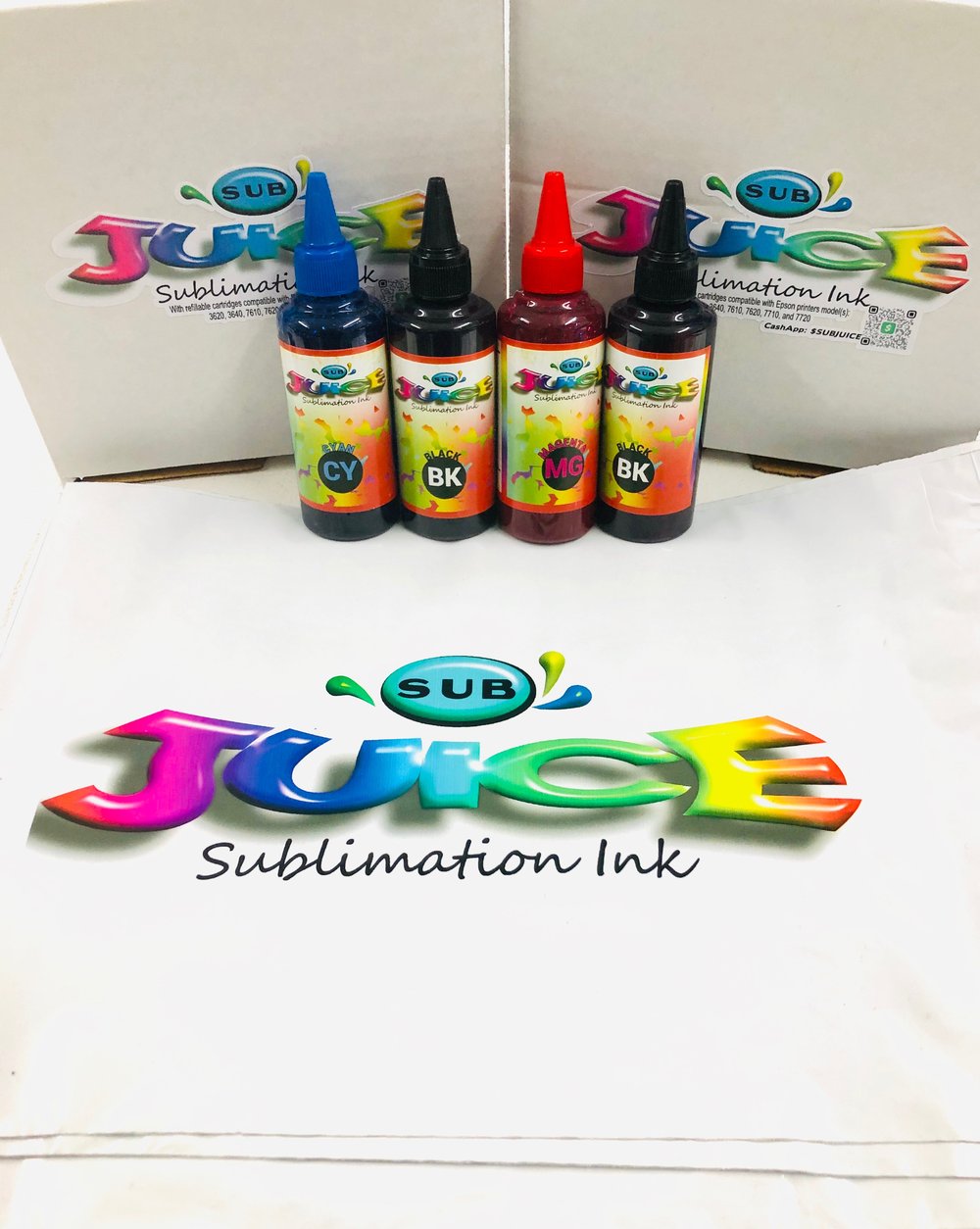 All Four Sublimation Ink (Refill)