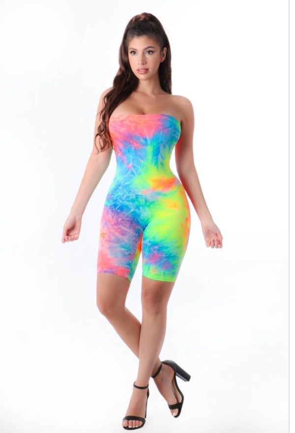 Two Tone Rompers 