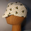 Cotton cycling cap - honeybees