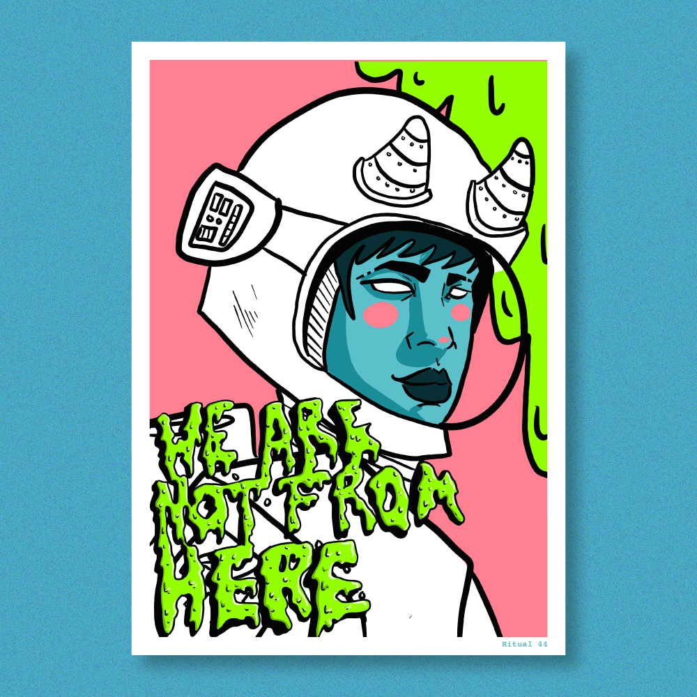 Image of We Are Not From Here Print