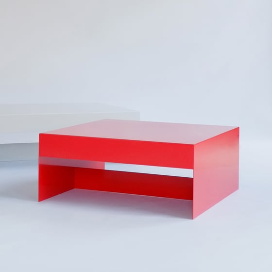 Image of Single Form Coffee Table - many colours