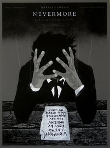 Image of Mondo Fantastic Fest Nevermore, an evening with Edgar Allan Poe poster