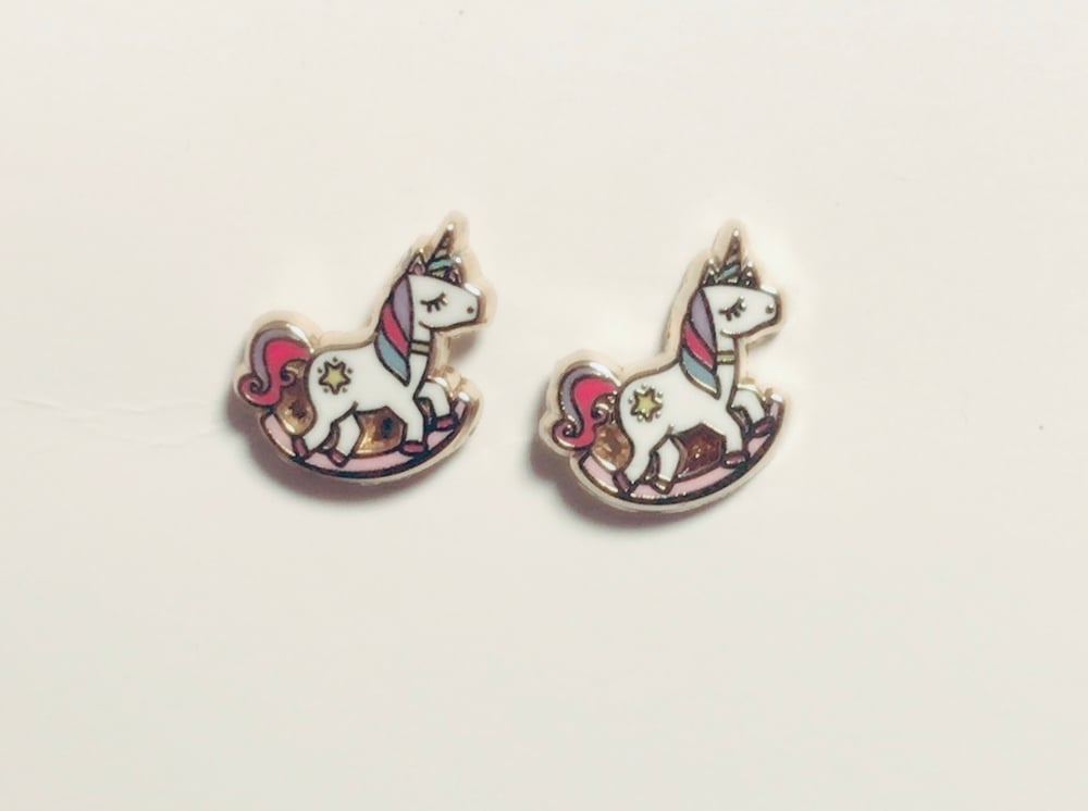 Image of Unicorn Earrings