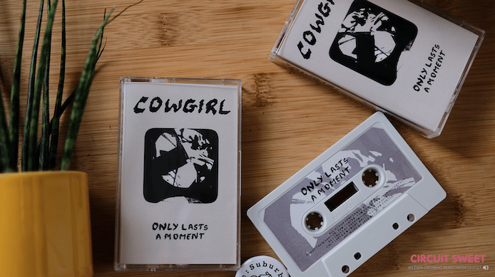 Image of Cowgirl - ‘Only Lasts A Moment’/’Hold Me’ Cassette Release