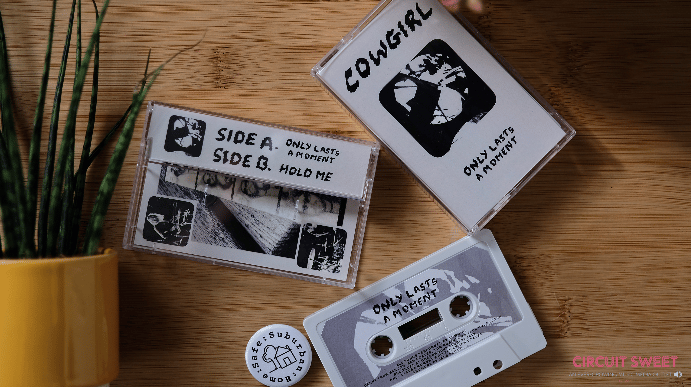 Image of Cowgirl - ‘Only Lasts A Moment’/’Hold Me’ Cassette Release