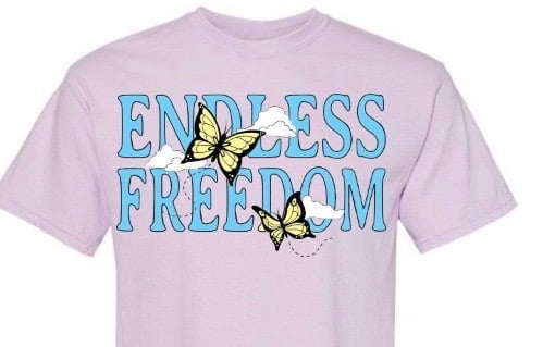 Image of Endless Freedom T-Shirt (Family & Friends Color-way)