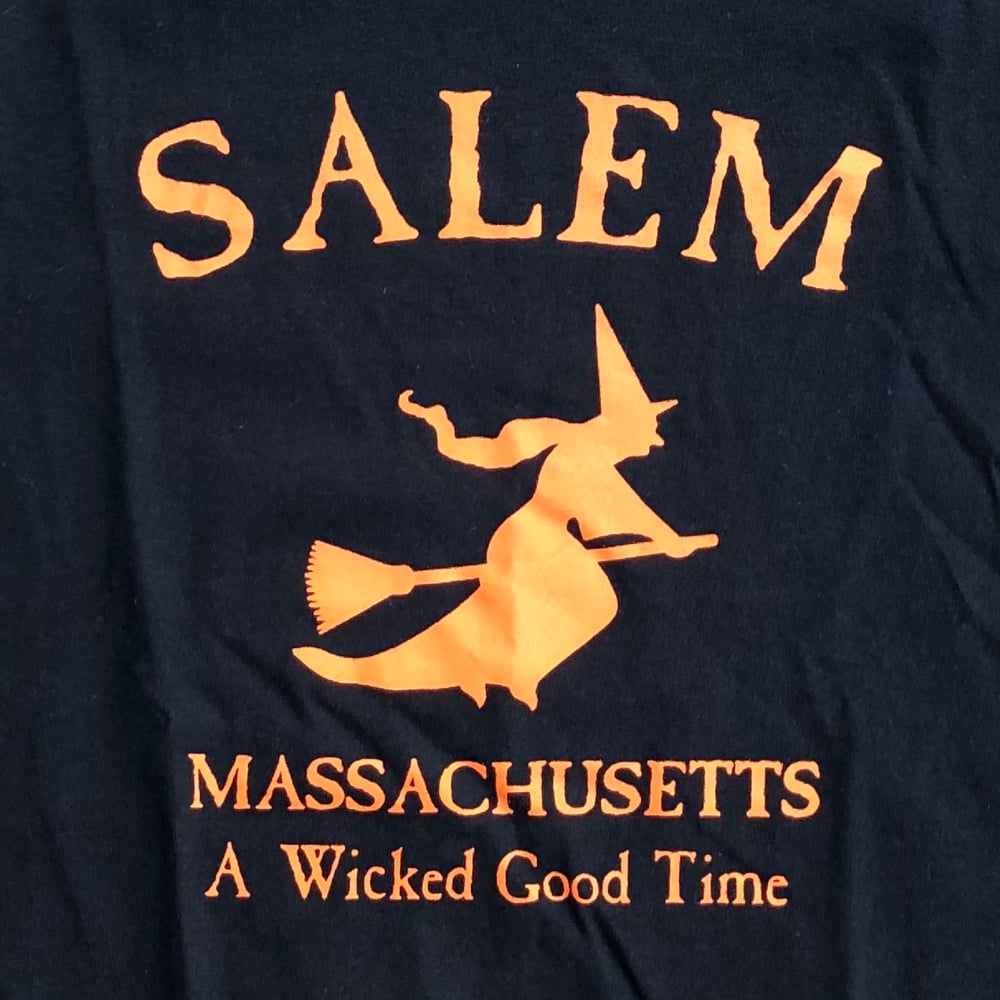 Image of Wicked Salem Massachusetts Witch Tee