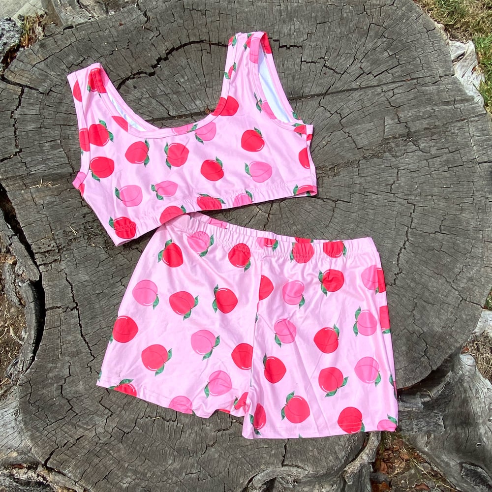 Image of PEACHY f*chin’ KEEN Sleeper set