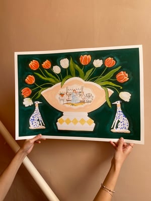 Image of Tulip Mania - large Giclee print
