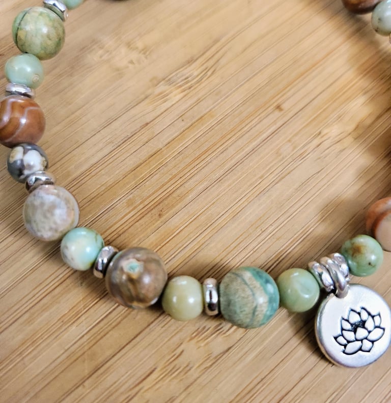 Dragon Skin Agate Bracelet Image 5