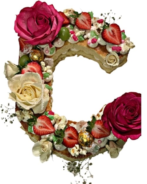Image of Spring Letter/Number Cakes