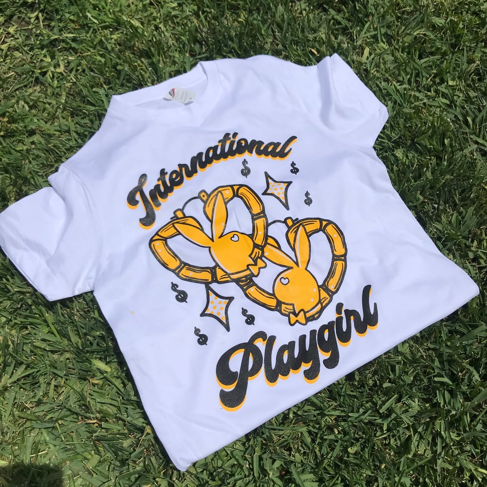 Image of INTERNATIONAL PLAYGIRL TEE