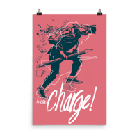 Image 1 of "Artists: Charge!" Poster