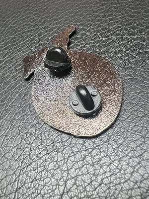 Image of 2” Krakatoa Tiki Mug Enamel Pin 
