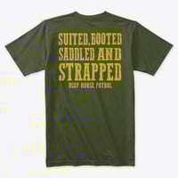Image 2 of SUITED ~ BOOTED ~ SADDLED AND STRAPPED