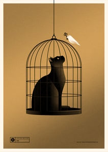 Image of Cat Cage Gold Version