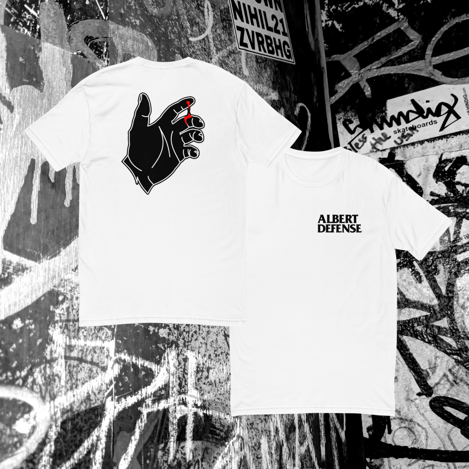 Image of New Black Hand Tee