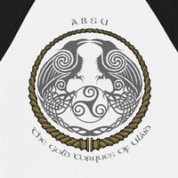 Image 2 of ABSU - THE GOLD TORQUES OF ULAID (GOLD & GREY PRINT) 2 JERSEY 