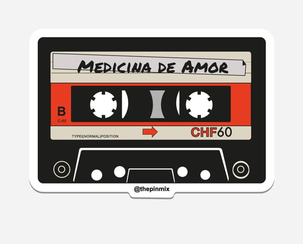 Image of 'Medicina De Amor' Sticker 