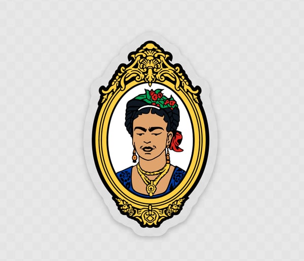 Image of 'La Frida' Sticker 