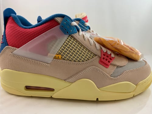 Image of Air Jordan Retro IV Union Off Noir "Guava Ice" DC9533-800