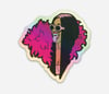 "La Cardi" Sticker 