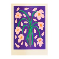 Florally Flaccid Riso Print