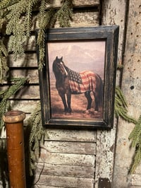 Image 2 of #4... He Stayed ~ Horse and Print ~