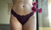 Deep Purple Thong