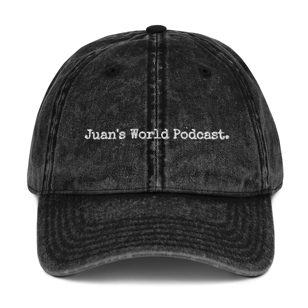 Image of 'Juan's World Podcast' Vintage Dad Hat