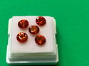 Fire Orange CZ 6mm