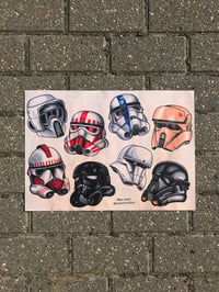 Stormtroopers A3 print