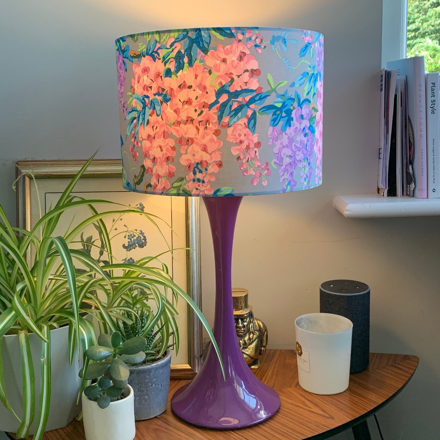 Image of Wisteria Grey Shade 30cm 