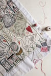 The Garden Embroidery Template