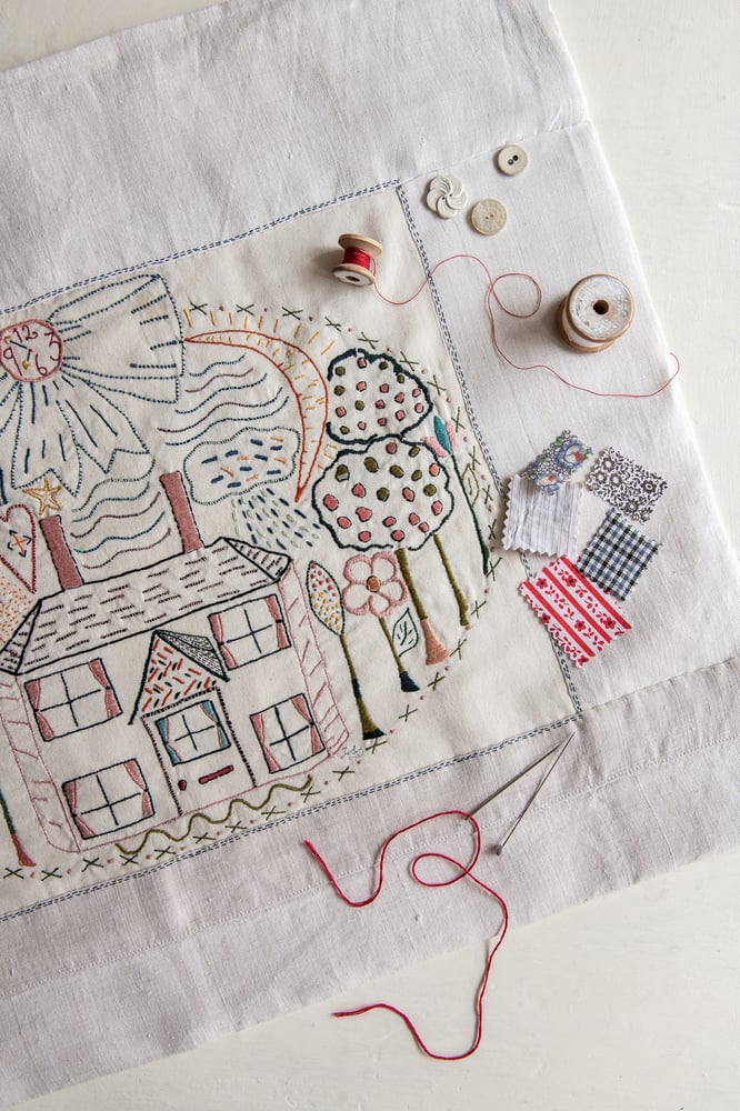 Image of Home Embroidery Template