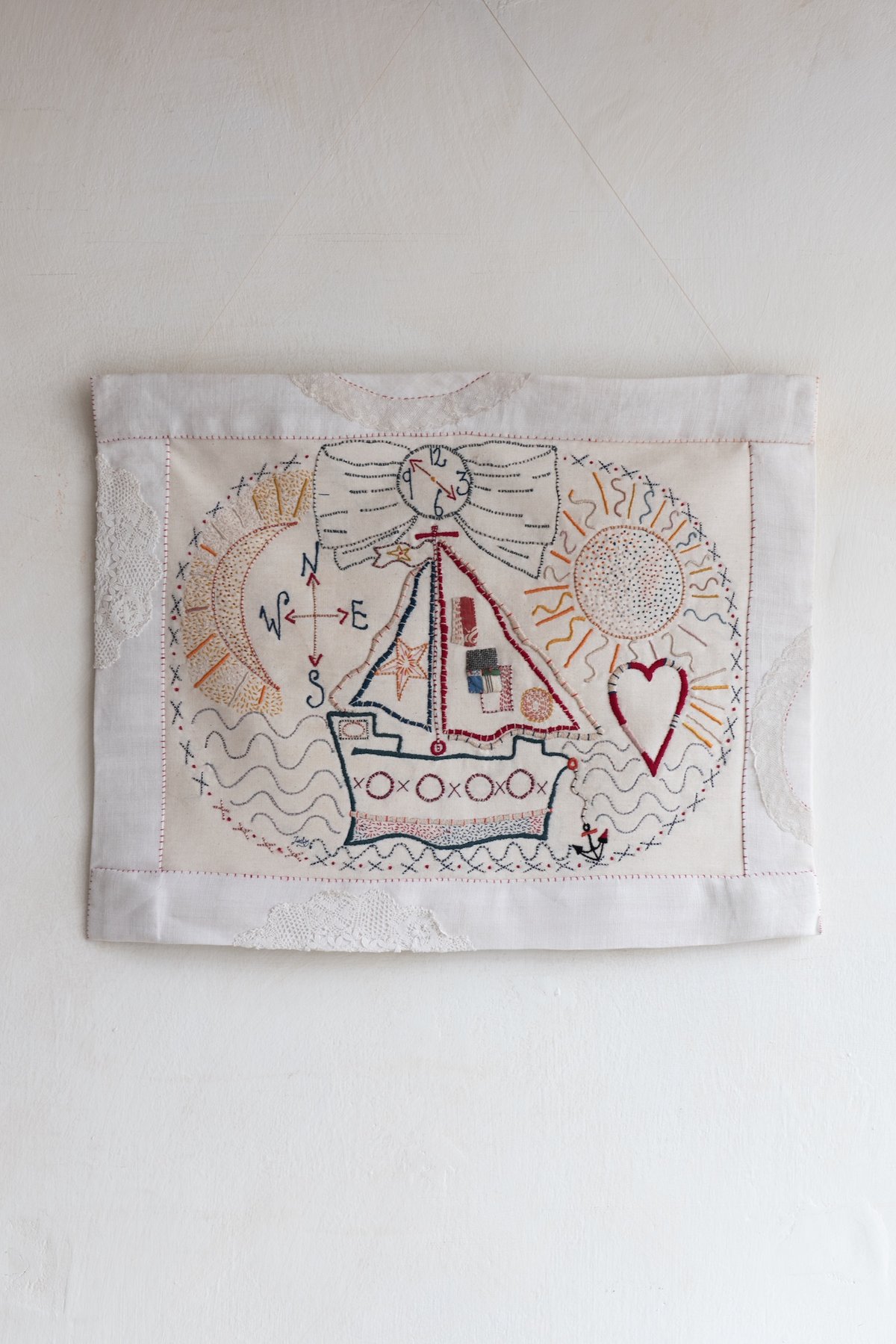 Image of Le Voyage  Embroidery Template