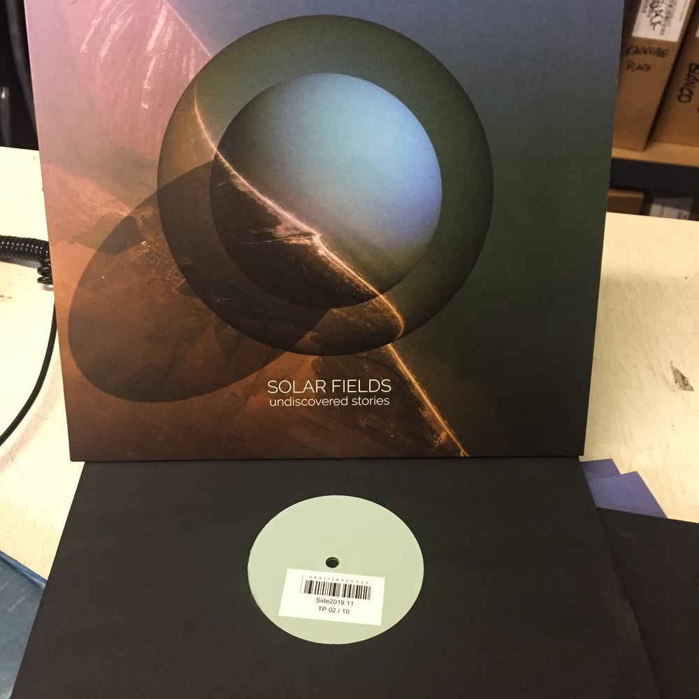 Image of Solar Fields 'Undiscovered Stories' 12" TEST-PRESSING (10 copies)